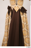  Photos Medieval Civilian in dress 3 brown dress lower body medieval clothing 0008.jpg